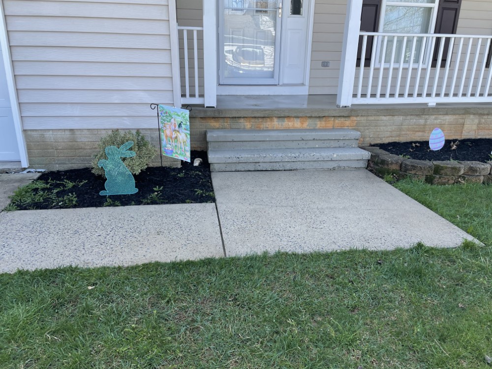 Exterior House and Sidewalk Cleaning in Frederick, MD